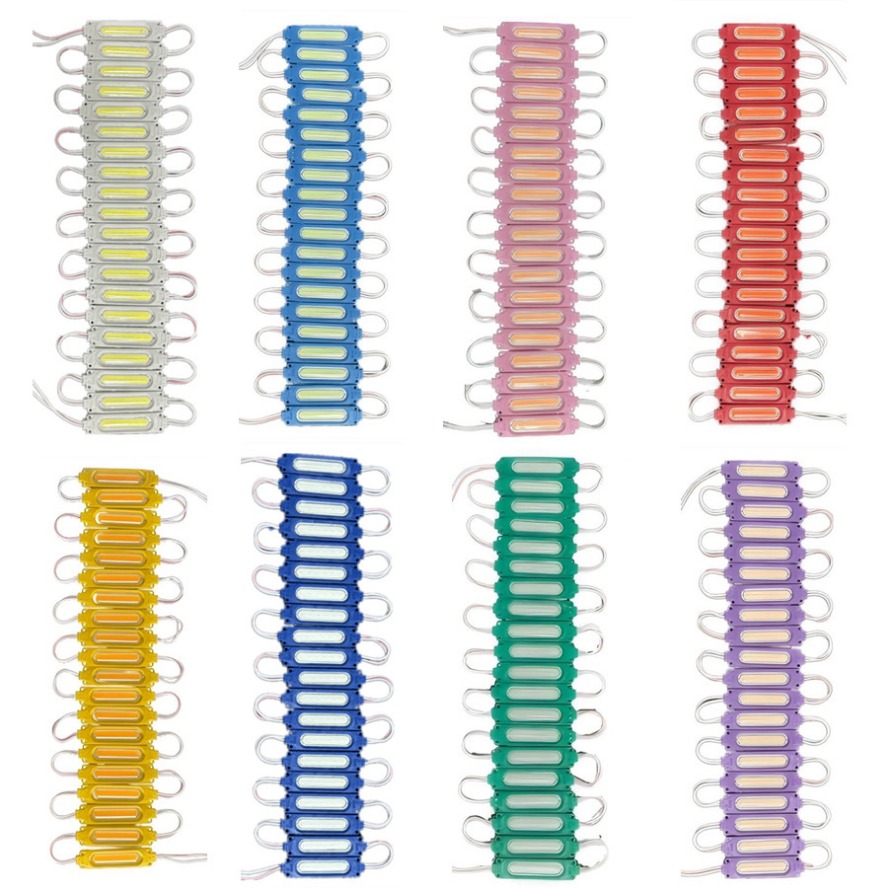 Car Accessories Banner - Multicolour 20PCS/lot 12V Led Modules COB