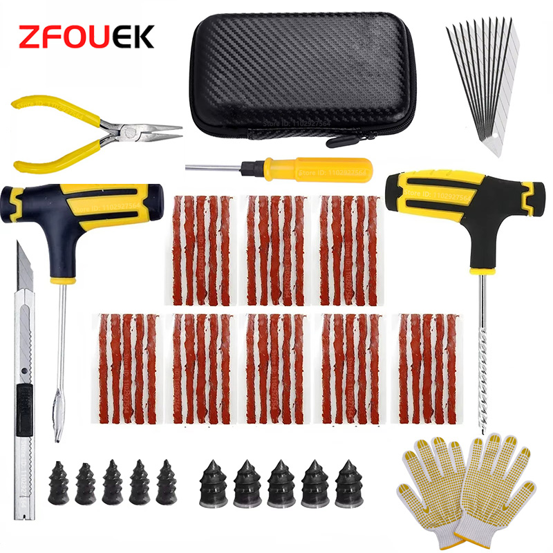 Car Emergency Tool Kit - New Car Tire Repair Kit Puncture