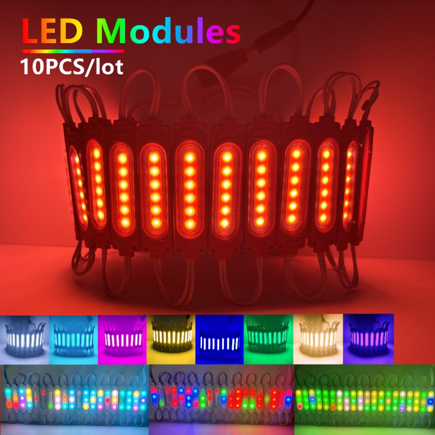 Car Accessories Banner - 12V Multicolour RGB Highlight with Lens