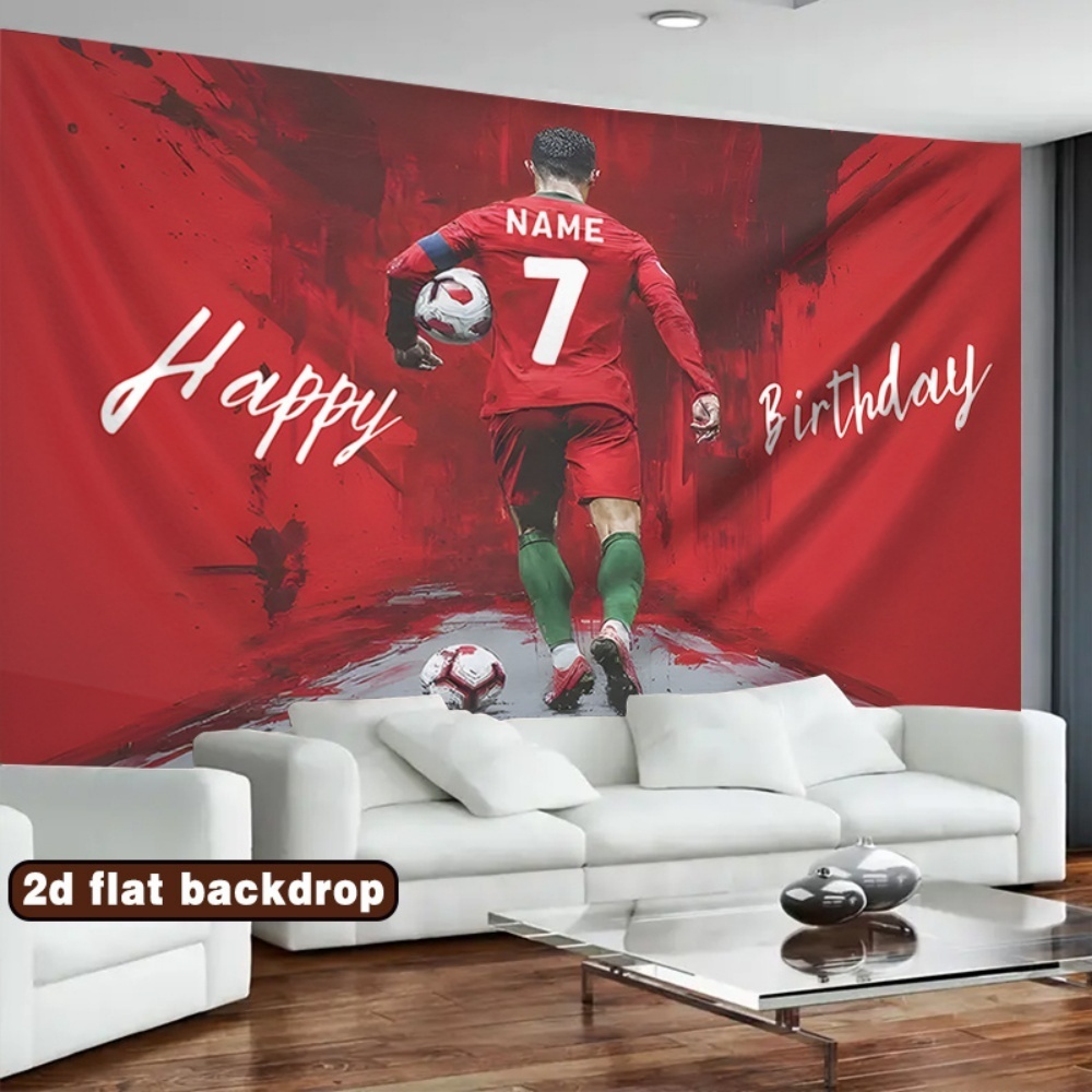 Car Accessories Banner - 2D Flat Customized Birthday Banner Featuring