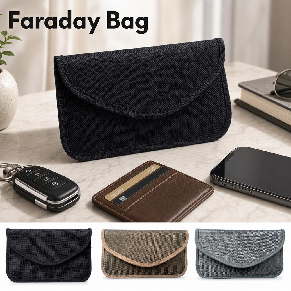 Car Key Signal Blocker - Universal Faraday Bag Car Key Pouch