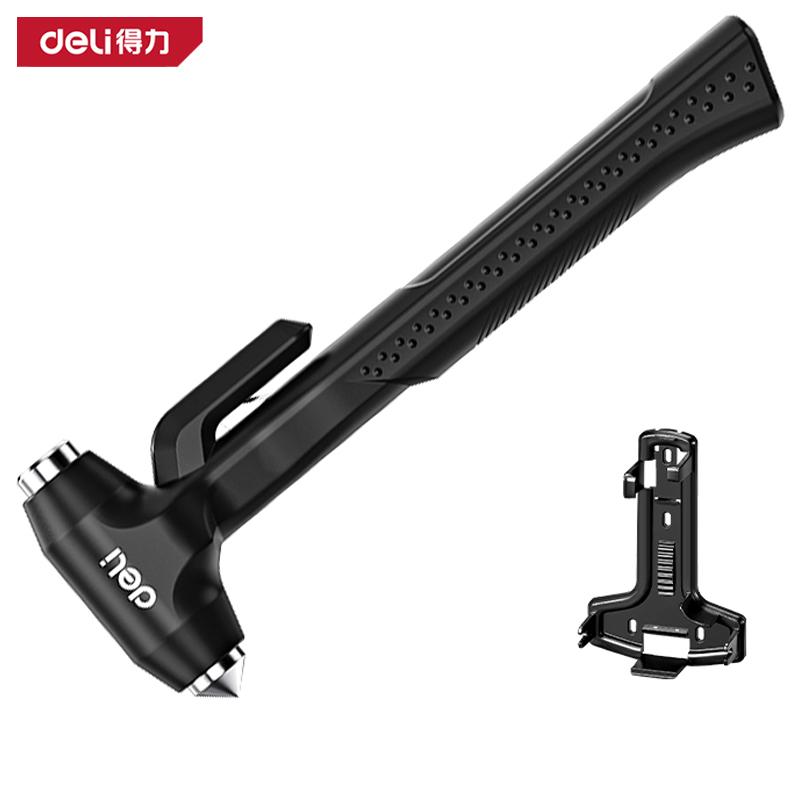 Car Emergency Tool Kit - DELI Portable Car Safety Hammer Emergency