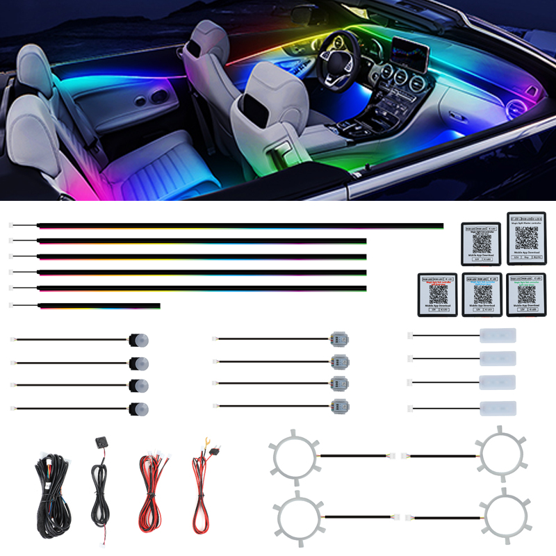 Led Interior Ambient Light - Welcome Custom Ambient Lighting Easy Install