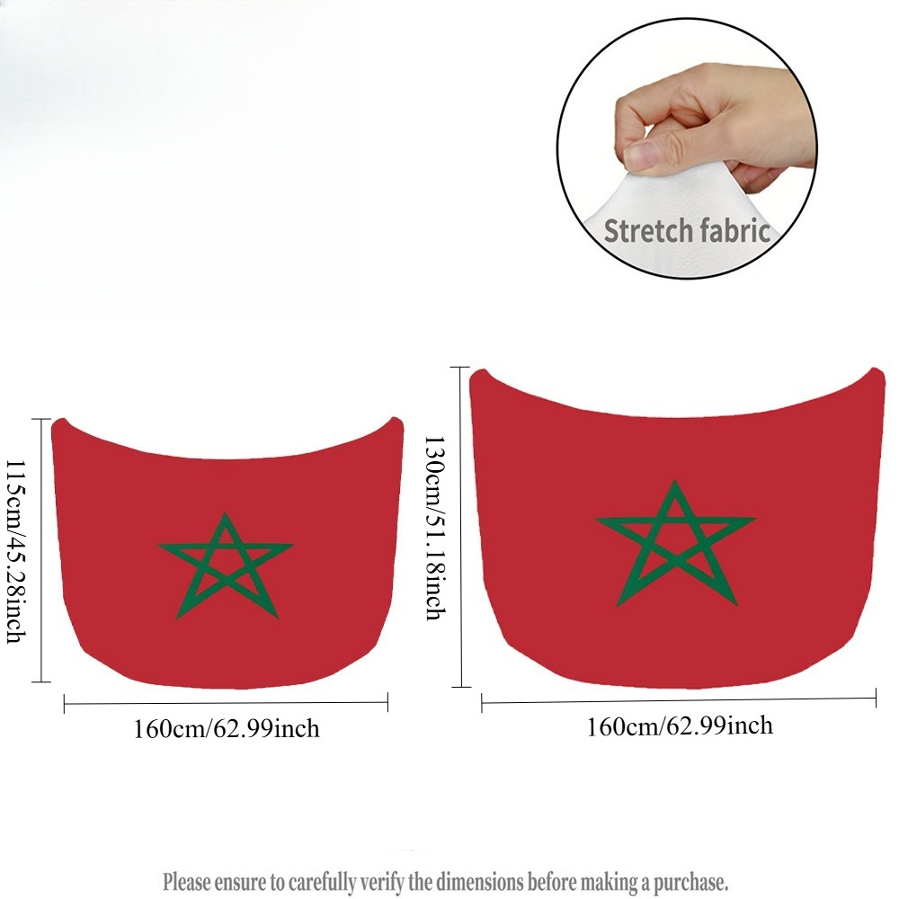 National Morocco Flag Banner C - огляд і ціна Car Accessories Banner