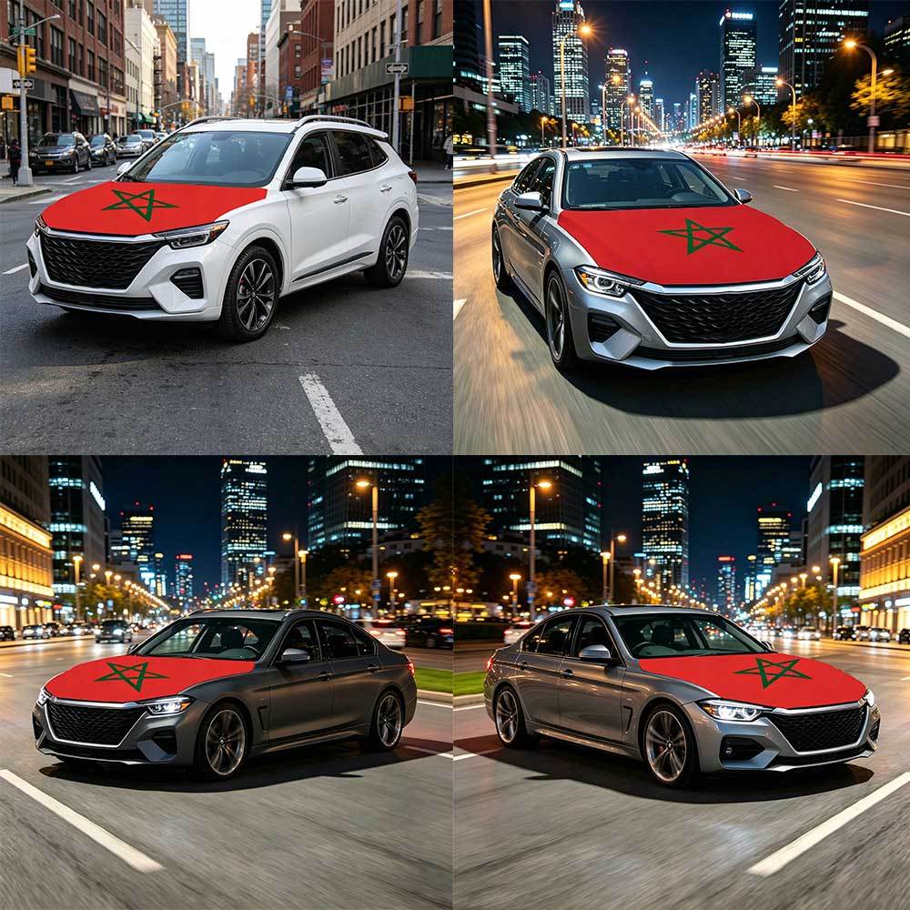National Morocco Flag Banner C - огляд і ціна Car Accessories Banner
