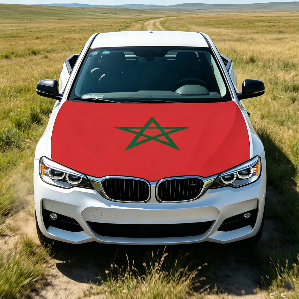 National Morocco Flag Banner C - огляд і ціна Car Accessories Banner