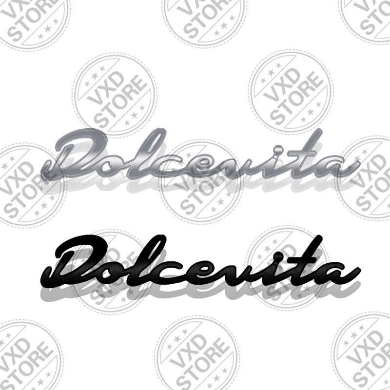 3D Dolcevita Letters Emblem ME - огляд і ціна Car Accessories Bali
