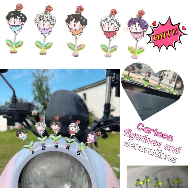 5PCS  Love and Deep Space Anim - огляд і ціна Car Accessories Parts