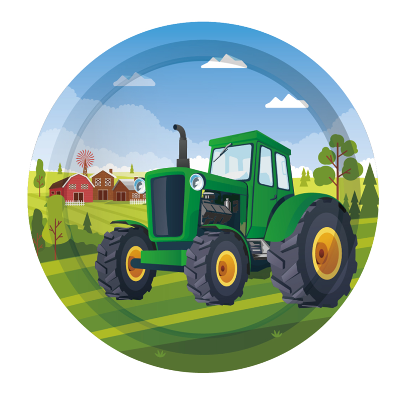 Green Farm Tractor Theme Dispo - огляд і ціна Car Accessories Banner