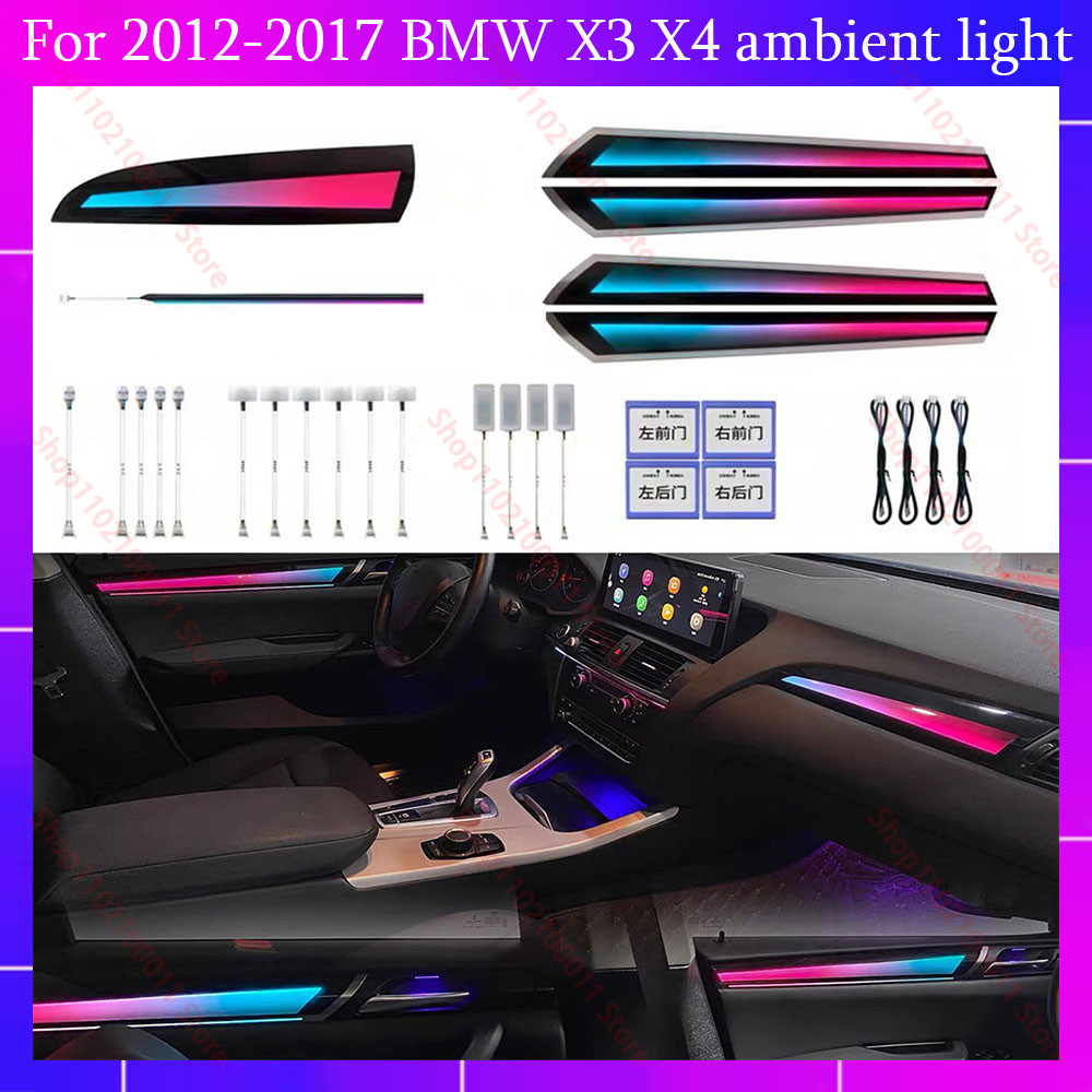 For BMW X3/X4 F25/F26 (2012-20 - огляд і ціна Led Interior Ambient Light