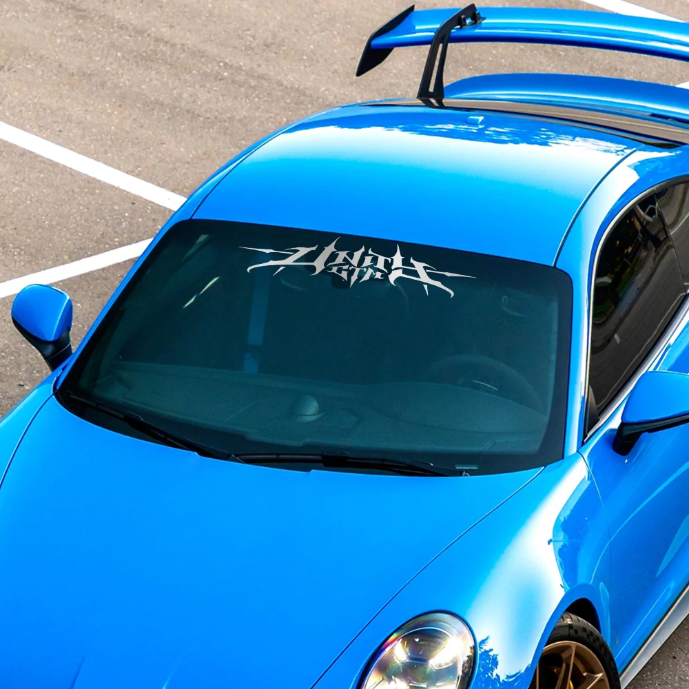 Car Windshield Banner Sticker  - огляд і ціна Car Accessories Banner
