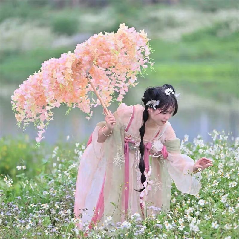 Vintage Hanfu Pink Flower Wedd - огляд і ціна Car Accessories Bali