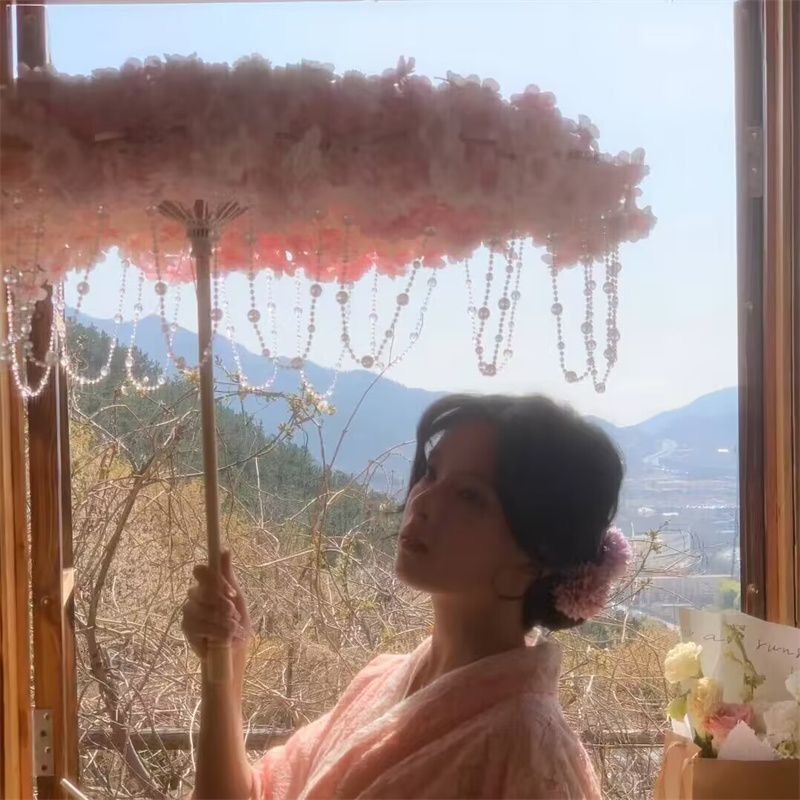 Vintage Hanfu Pink Flower Wedd - огляд і ціна Car Accessories Bali
