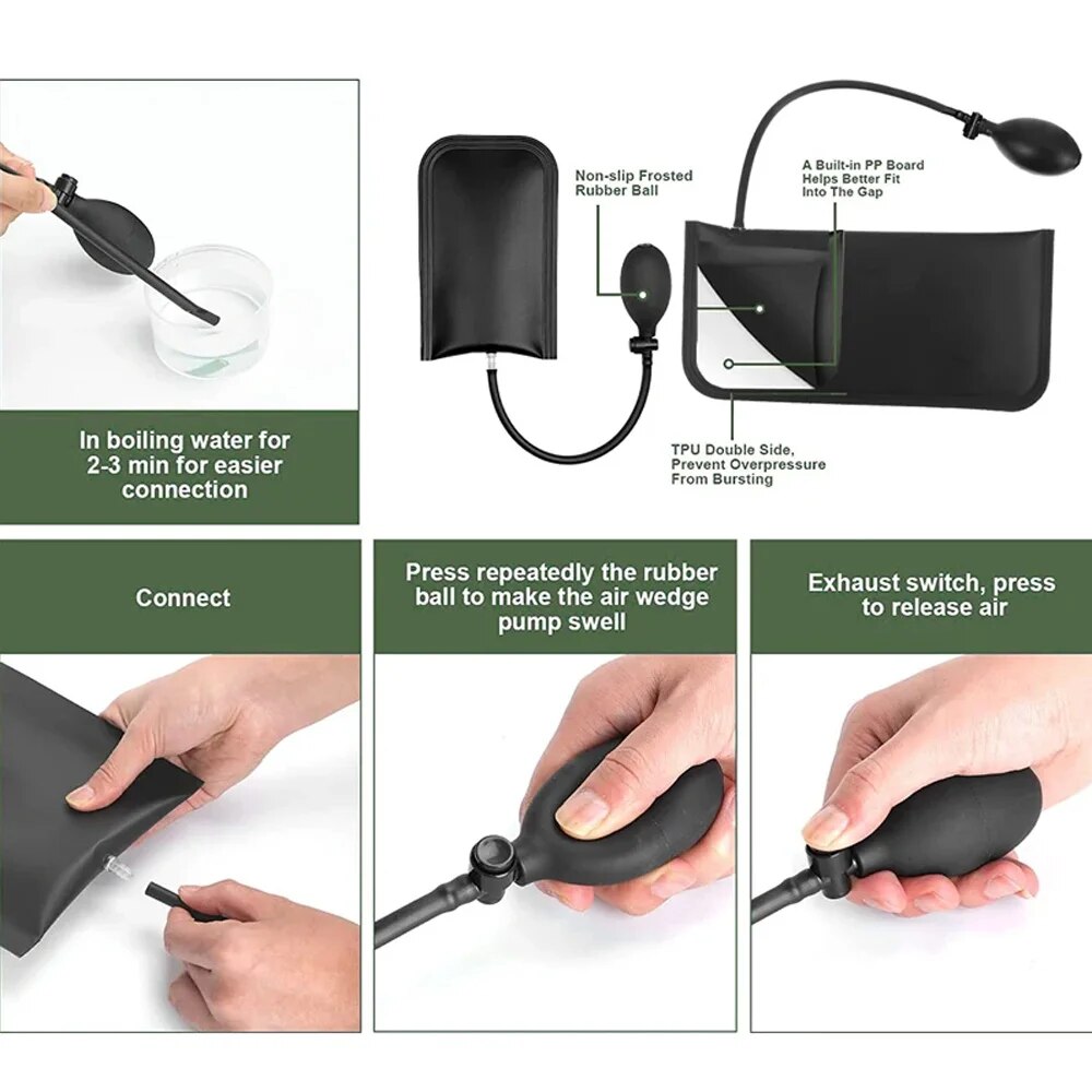 Car Wedge Pump Locksmith Thick - огляд і ціна Car Emergency Tool Kit