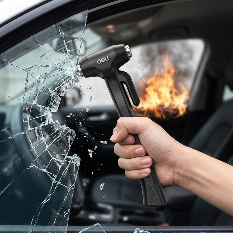 DELI Portable Car Safety Hamme - огляд і ціна Car Emergency Tool Kit