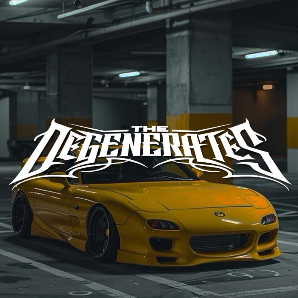 1pc THE DEGENERATES JDM Sport  - огляд і ціна Car Accessories Banner