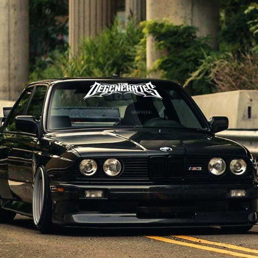 1pc THE DEGENERATES JDM Sport  - огляд і ціна Car Accessories Banner