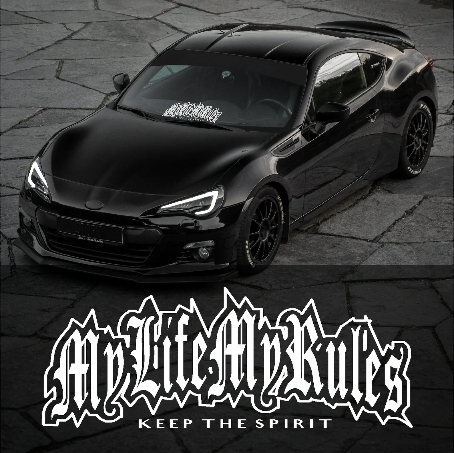 My Life My Rules Keep The Spir - огляд і ціна Car Accessories Banner