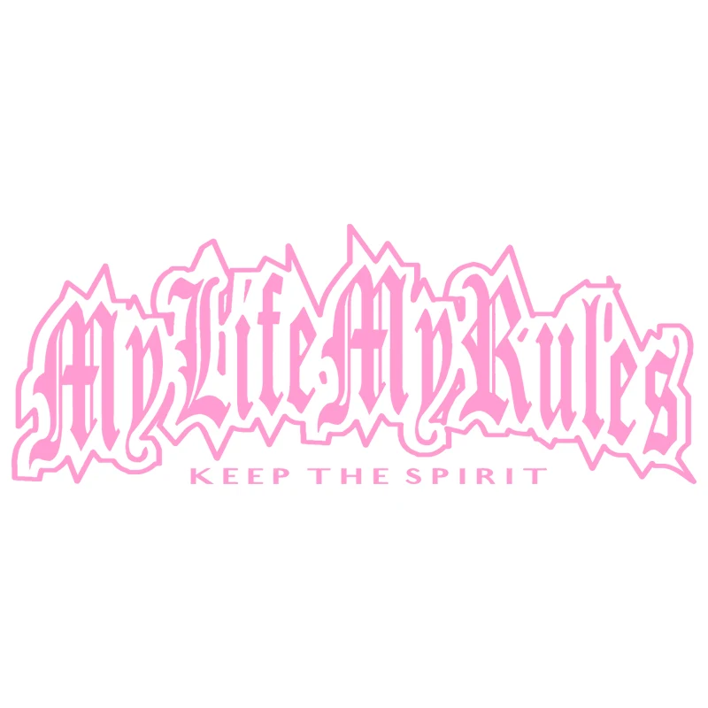 My Life My Rules Keep The Spir - огляд і ціна Car Accessories Banner