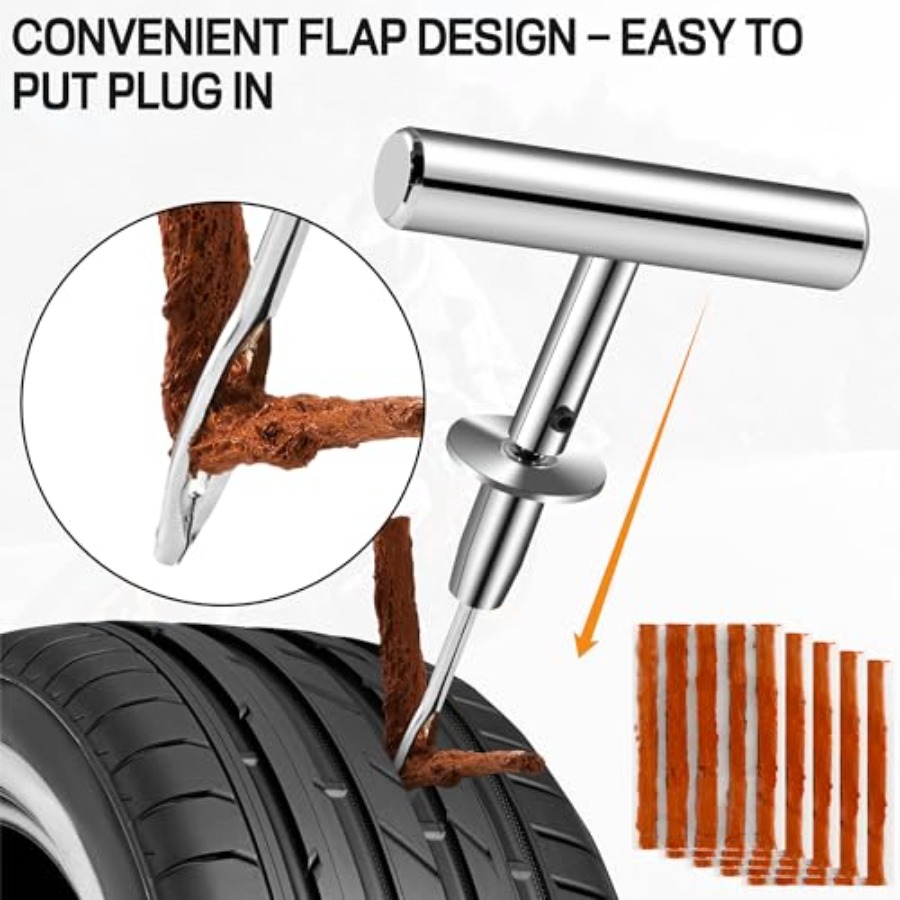 Solid Stainl Steel Tire Repair - огляд і ціна Car Emergency Tool Kit