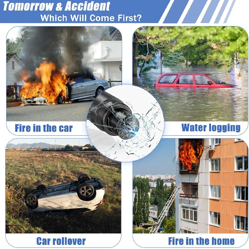 2-in-1 Car Safety Hammer Emerg - огляд і ціна Car Emergency Tool Kit