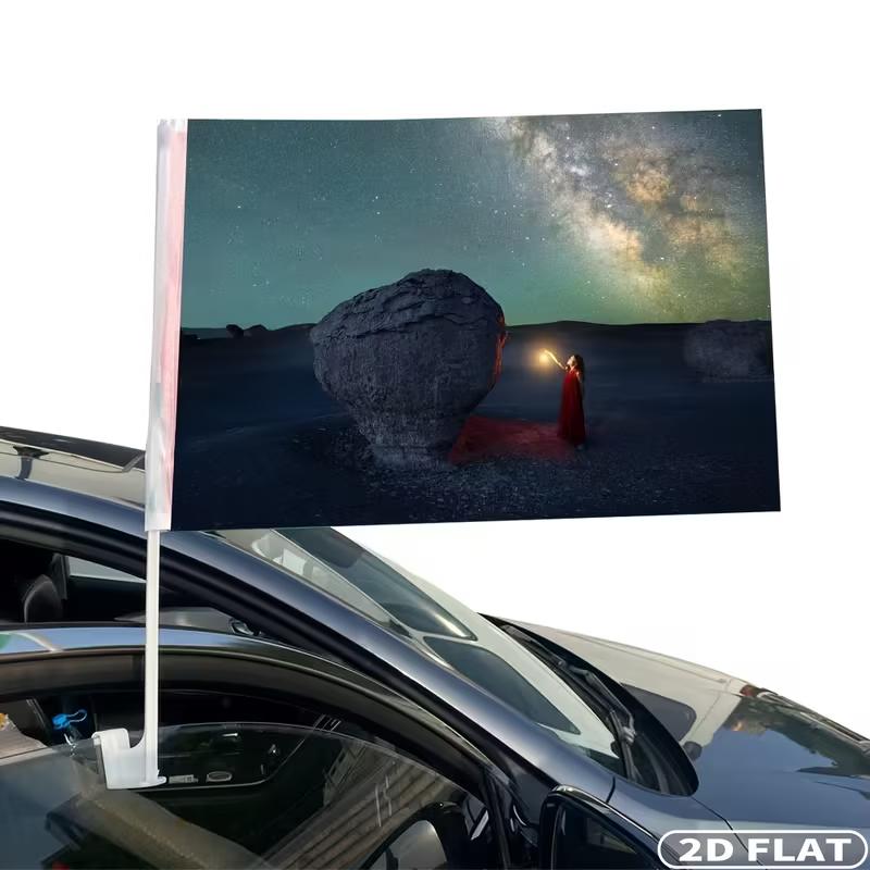 1pc/ 4pcs / 8pcs Custom 2D FLA - огляд і ціна Car Accessories Banner