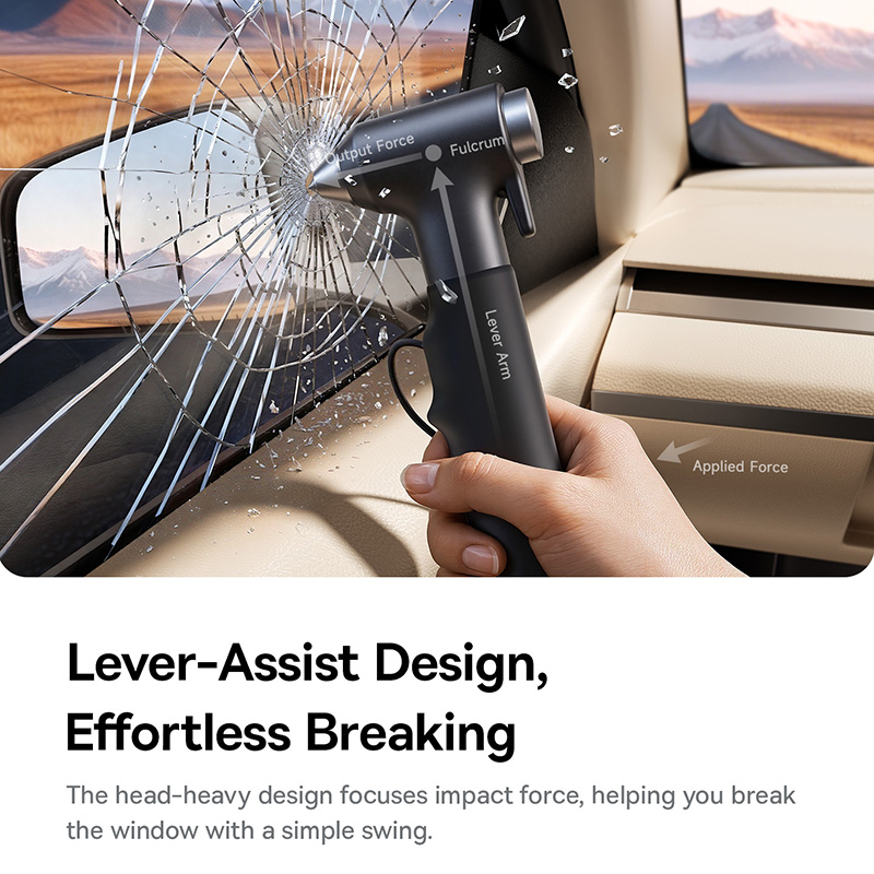 Baseus GoTrip DT2 Car Safety H - огляд і ціна Car Emergency Tool Kit
